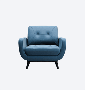 Faux Leather Sofa Chair