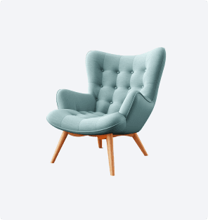 Faux Leather Sofa Chair