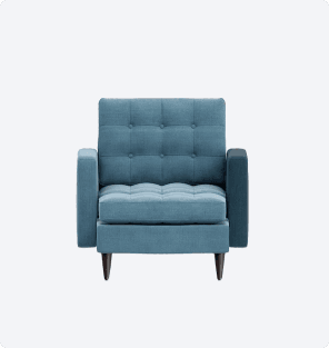 Faux Leather Sofa Chair